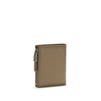 Brunello Cucinelli - Beige Calf Leather Bos Taurus Wallet