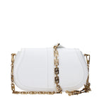 Versace – White Leather Crossbody Bag
