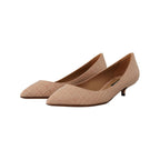 Dolce & Gabbana - Beige Leather Platform Pumps