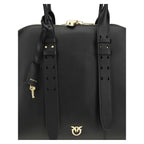PINKO - The Escape Bag maxi leather bowling Bag