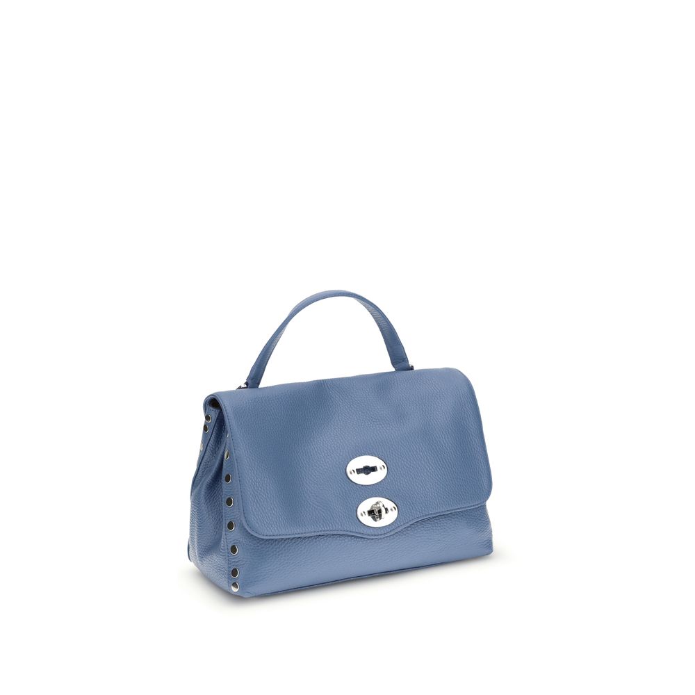 Zanellato - Blue Calf Leather Bos Taurus Shoulder Bag