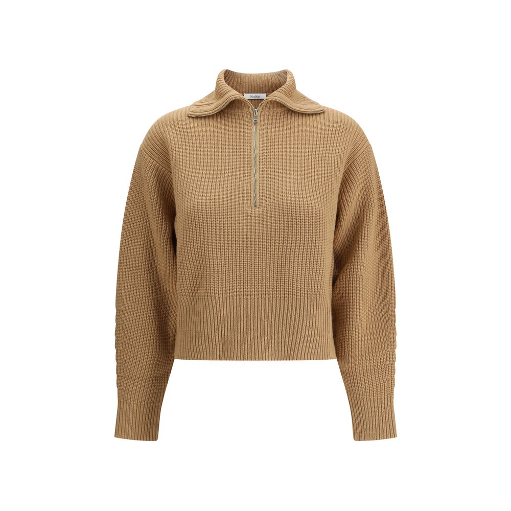 Max Mara - Brown Wool Sweatshirt