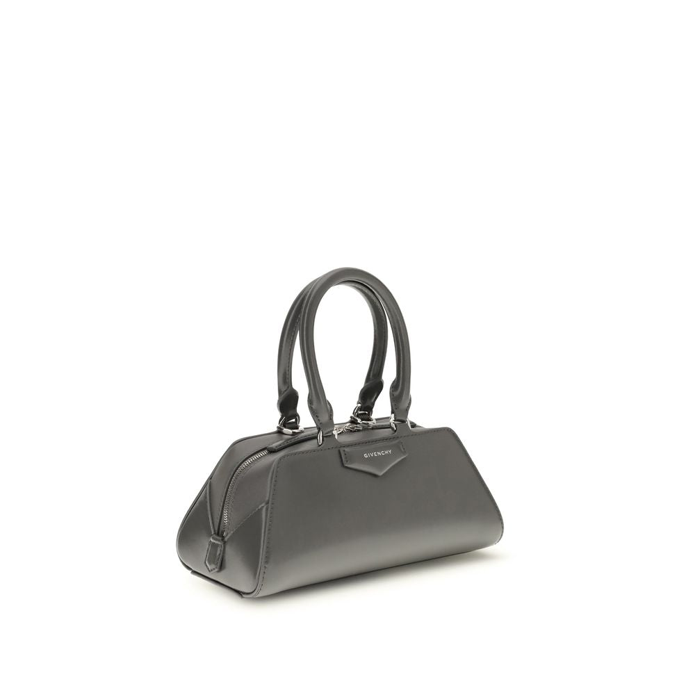 Givenchy - Gray Calf Leather Bos Taurus Handbag