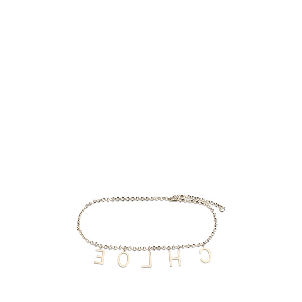 Chloé - Gold Metal High-Waist Belt