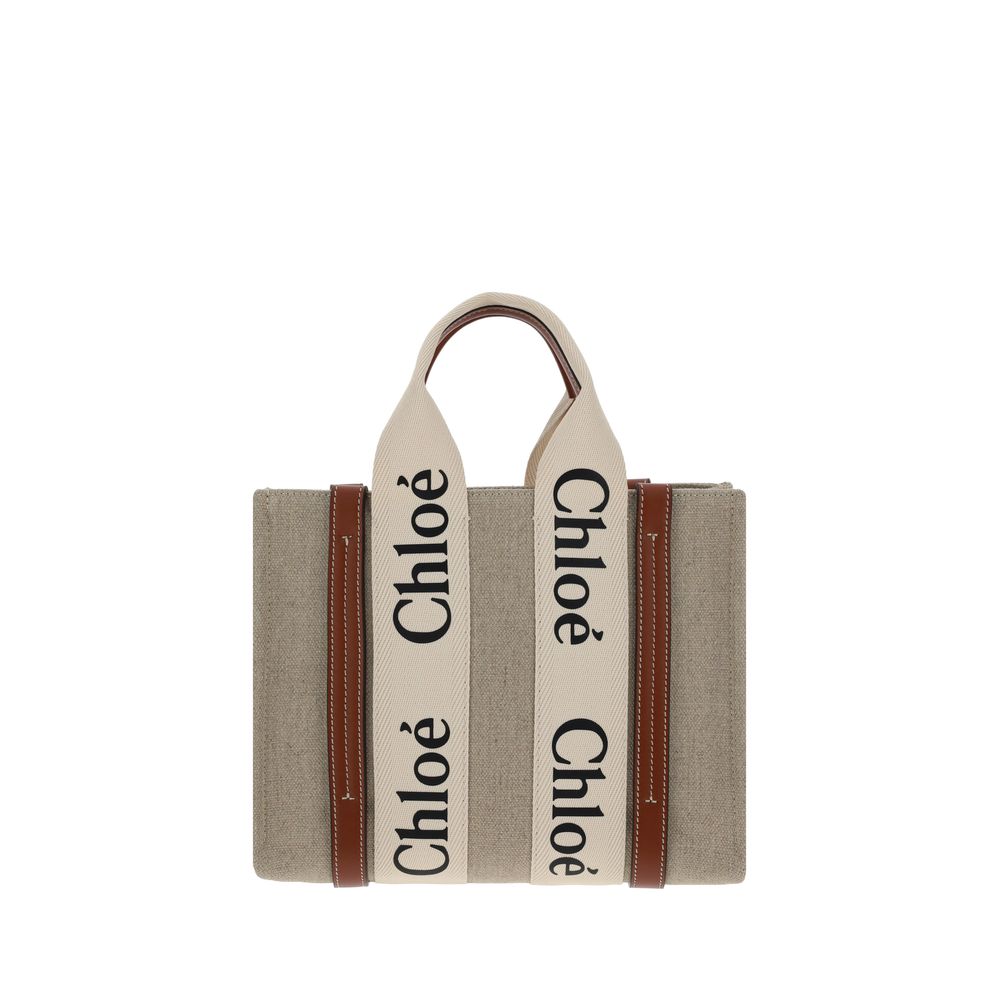 Chloé - Canvas Woody Handbag