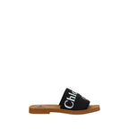 Chloé - Cotton Woody Sandals