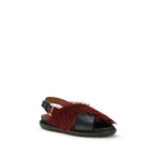 Marni - The fur-lined Fussbett Sandals