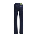 Jacob Cohen - Blue Cotton Slim Fit Jeans