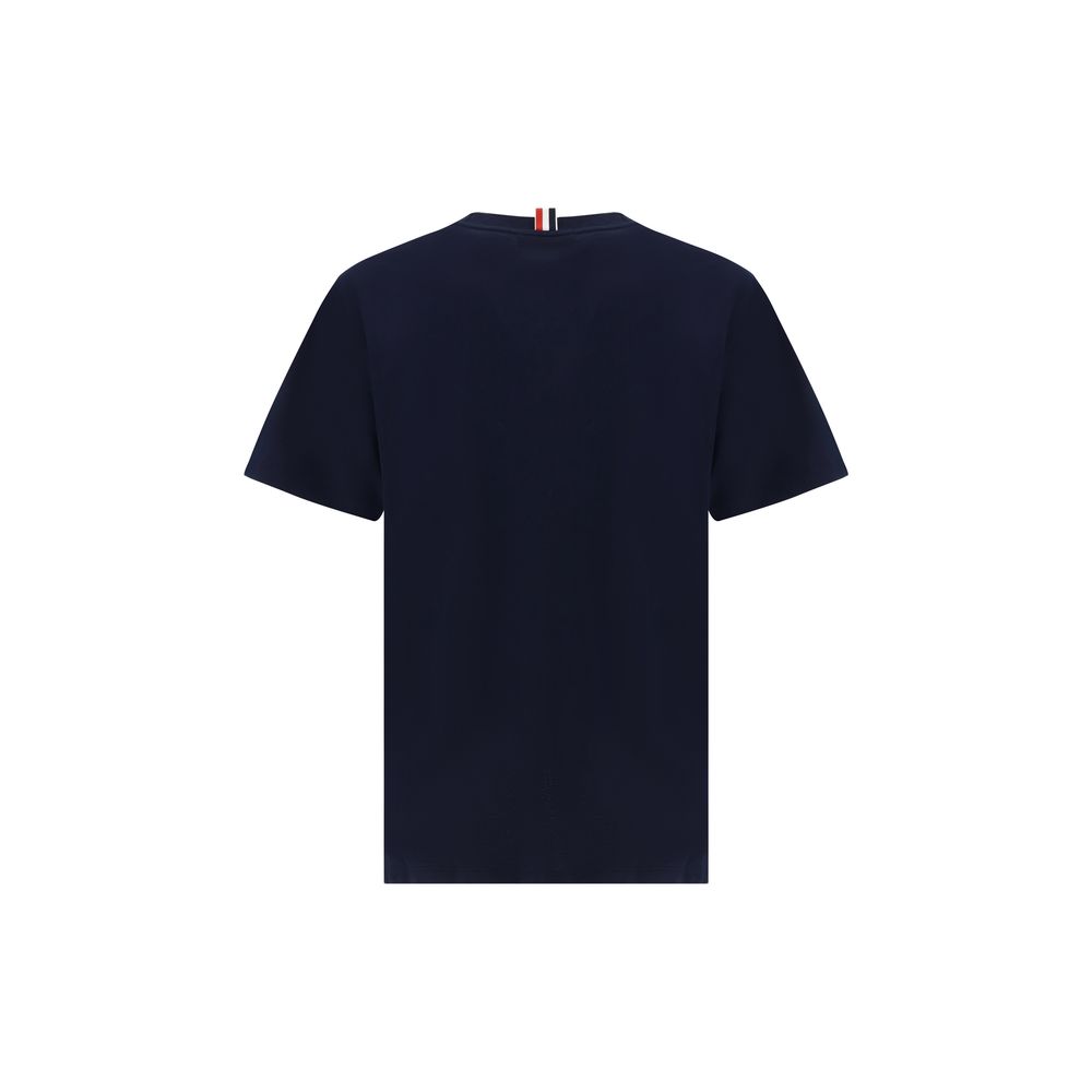 Thom Browne - Blue Cotton T-Shirt