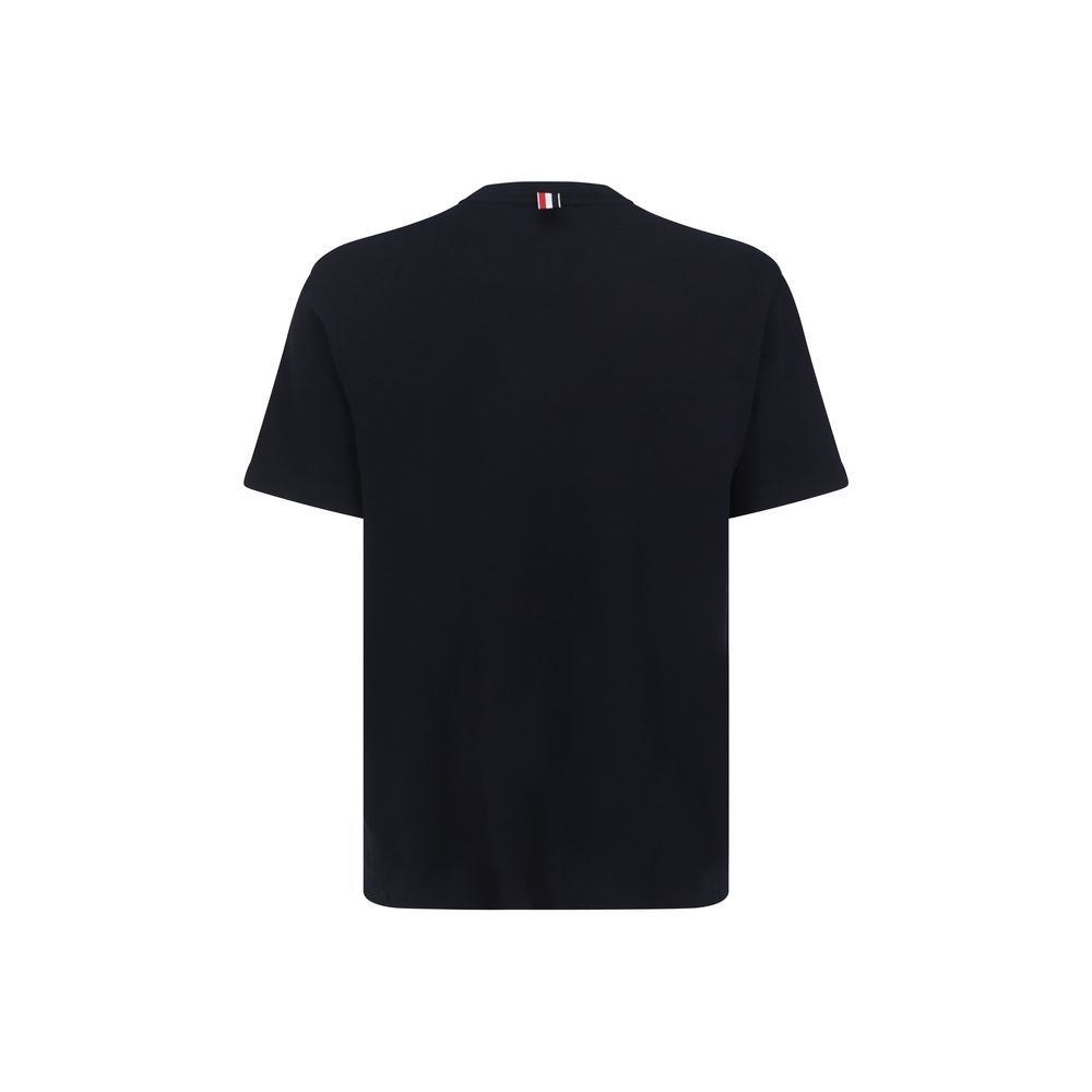 Thom Browne - Blue Cotton T-Shirt
