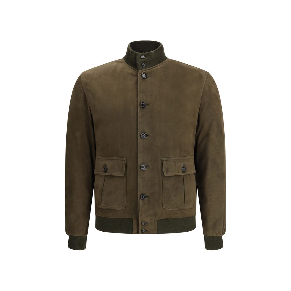 Valstar - Brown Calf Leather Bos Taurus Bomber