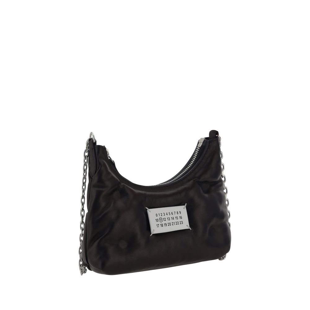 Maison Margiela -  Glam Slam leather Hobo Shoulder Bag