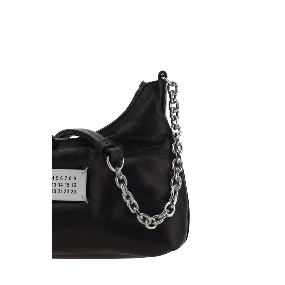 Maison Margiela -  Glam Slam leather Hobo Shoulder Bag