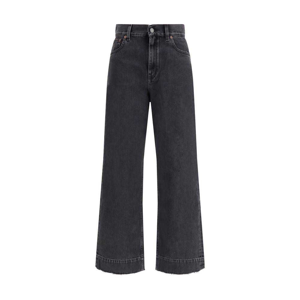 Chloé - The High-Waisted Cropped Denim Jeans