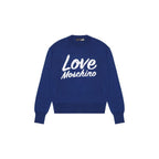 Love Moschino - Blue Wool Sweatshirt