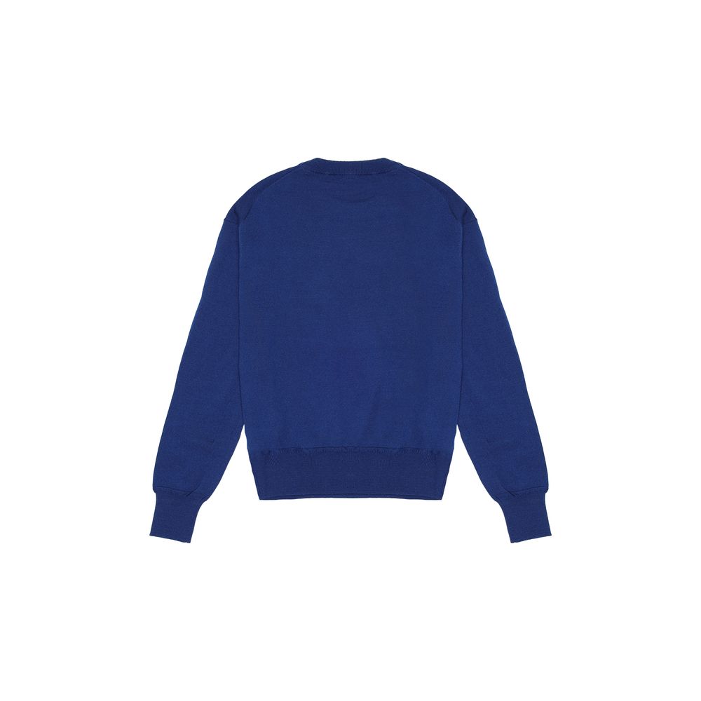 Love Moschino - Blue Wool Sweatshirt
