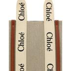 Chloé - Linen Woody Handbag