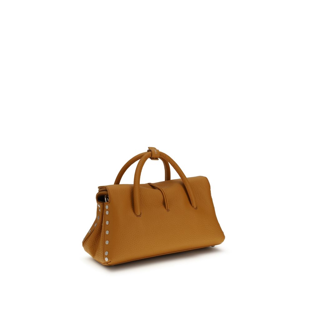 Zanellato - Beige Calf Leather Bos Taurus Shoulder Bag