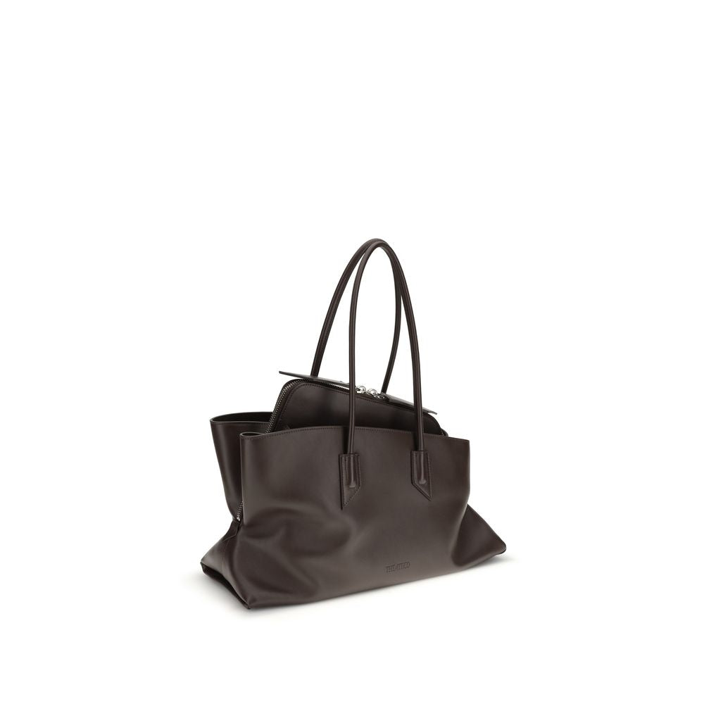 The Attico - The La Passeggiata Medium leather Shoulder Bag