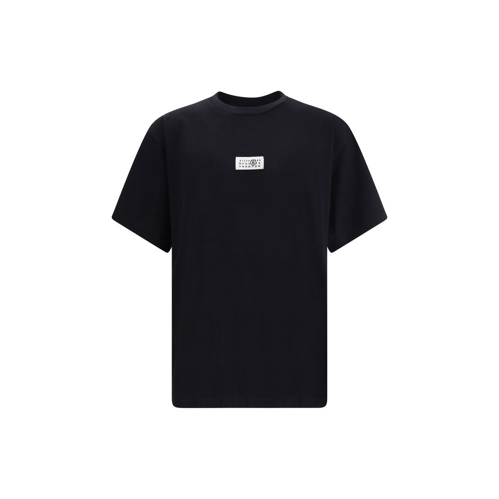 MM6 Maison Margiela - Black Cotton T-Shirt