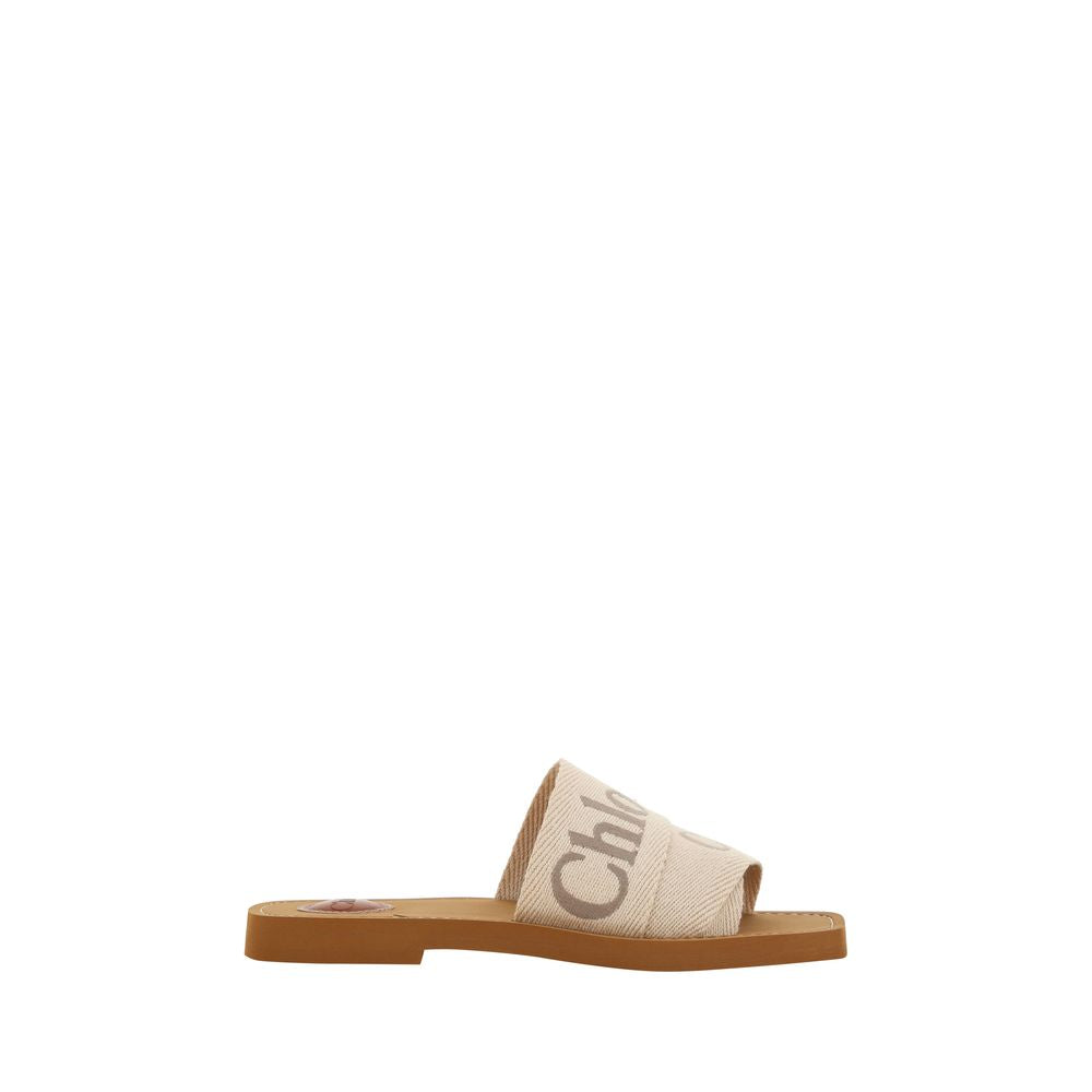 Chloé - The cotton Woody Sandals