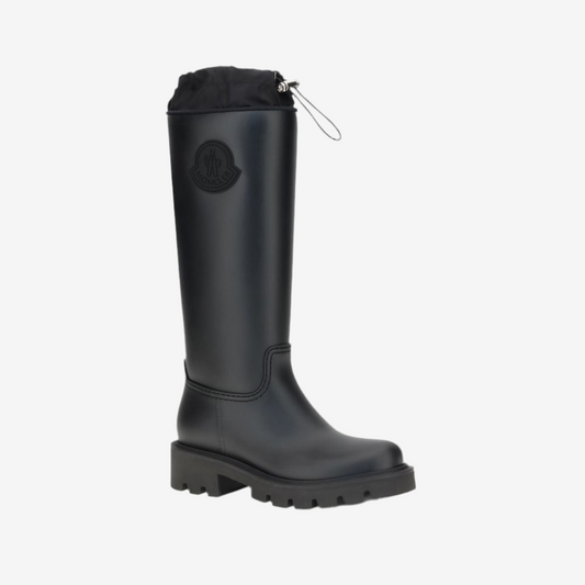 Moncler – Black Kickstream High Rain Boots
