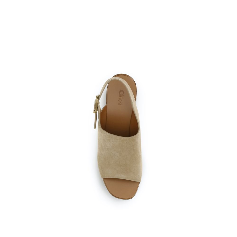Chloé - The Maxime wedge Sandals