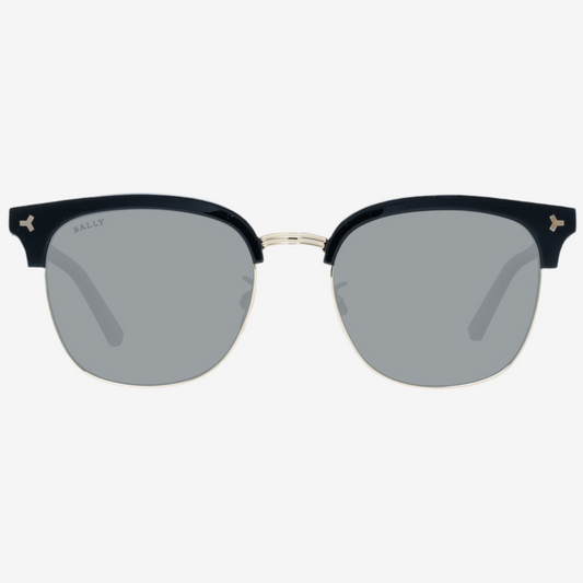 Bally – Black Metal & Plastic Trapezium Sunglasses