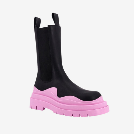 Bottega Veneta – Tire Leather Boots