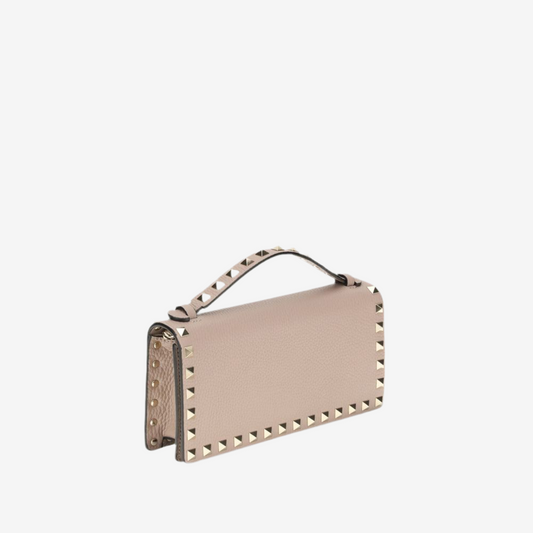 Valentino Garavani – Rockstud Leather Clutch
