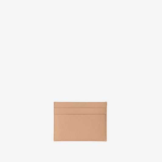Balenciaga – Beige Leather Cardholder