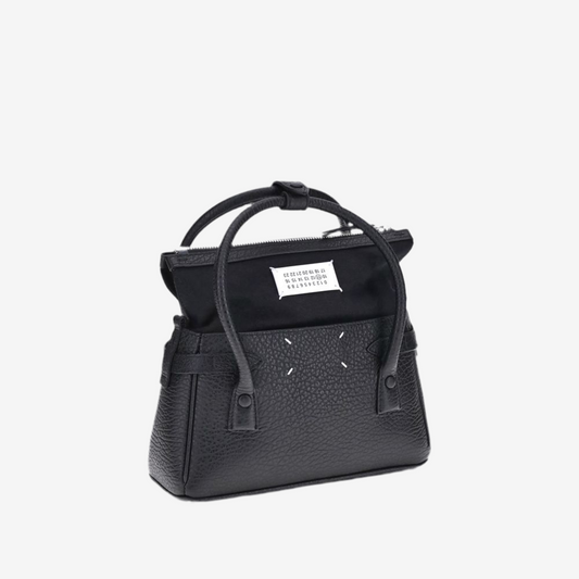 Maison Margiela – Small 5AC Black Leather Handbag