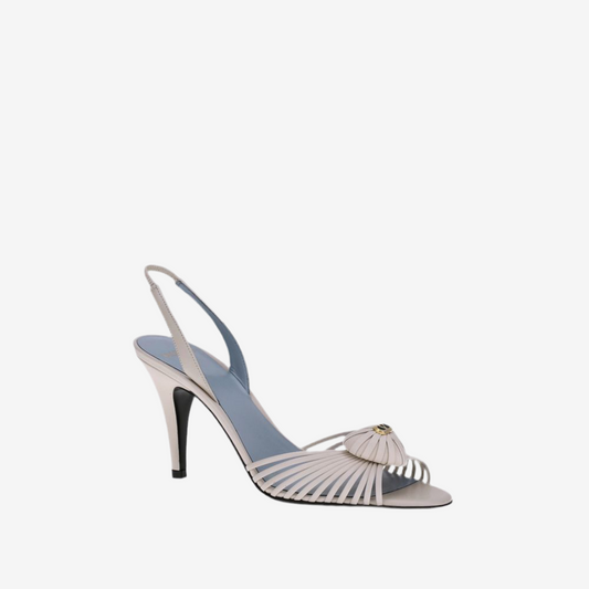 Valentino Garavani – Royal Leather Slingback Sandals