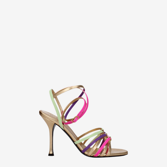 Valentino Garavani – Multicolor Leather High Heel