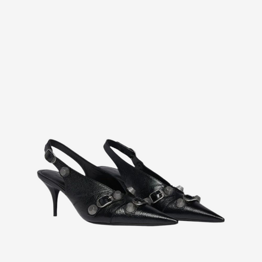 Balenciaga – Cagole Slingback Pumps