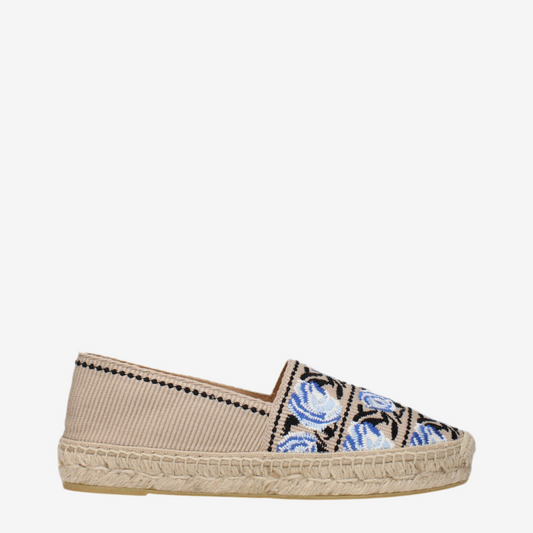 Prada – Beige Fabric Espadrilles