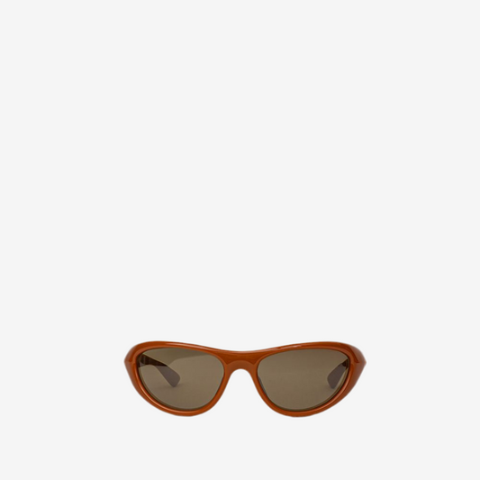 Bottega Veneta – Brown Acetate Sunglasses