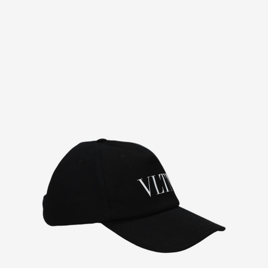 Valentino Garavani - Black Cotton Caps (Baseball Hat)