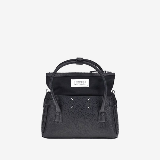 Maison Margiela – Small 5AC Black Leather Handbag