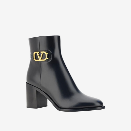 Valentino Garavani – VLogo Leather Ankle Boots