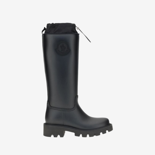 Moncler – Black Kickstream High Rain Boots