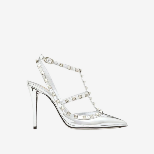 Valentino Garavani – Rockstud Patent Leather Pumps